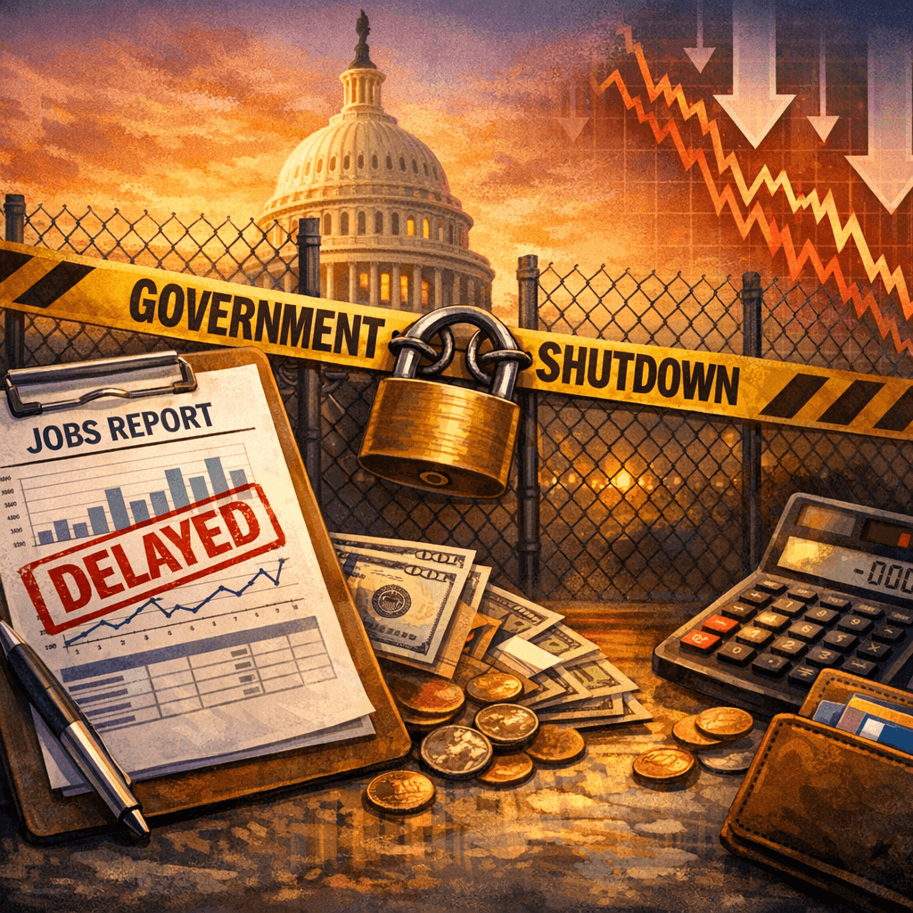 Jobs Report Delayed: What the Government Shutdown Means for Your Money
